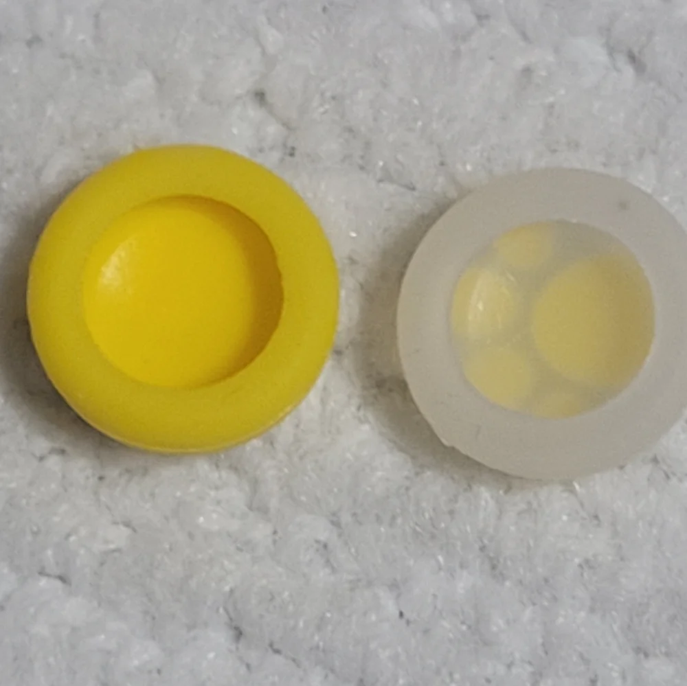 Switch Controller Thumb Stick Joystick Grips, Paw Print Yellow Kids Adult Gamer